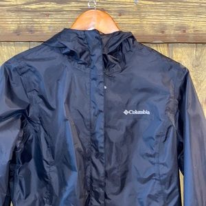 Columbia rain jacket women’s size small , black